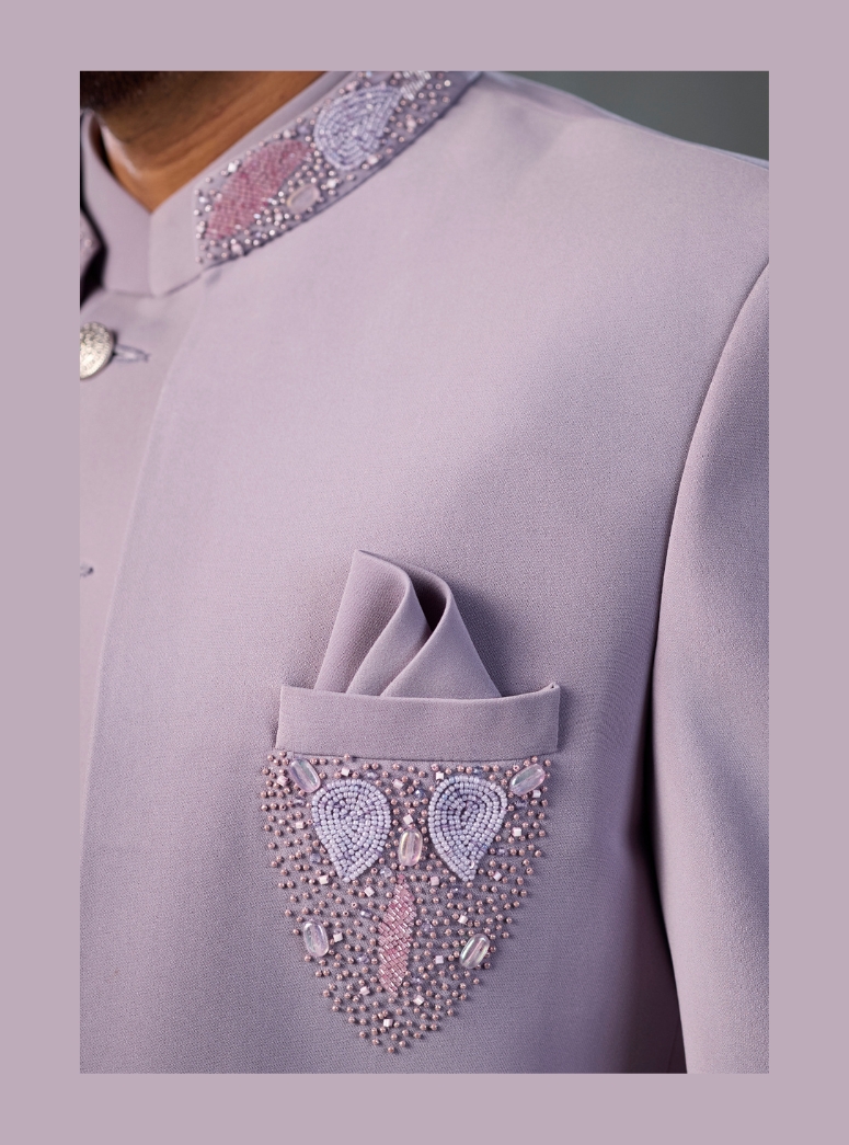 MAUVE COLOR  JODHPURI